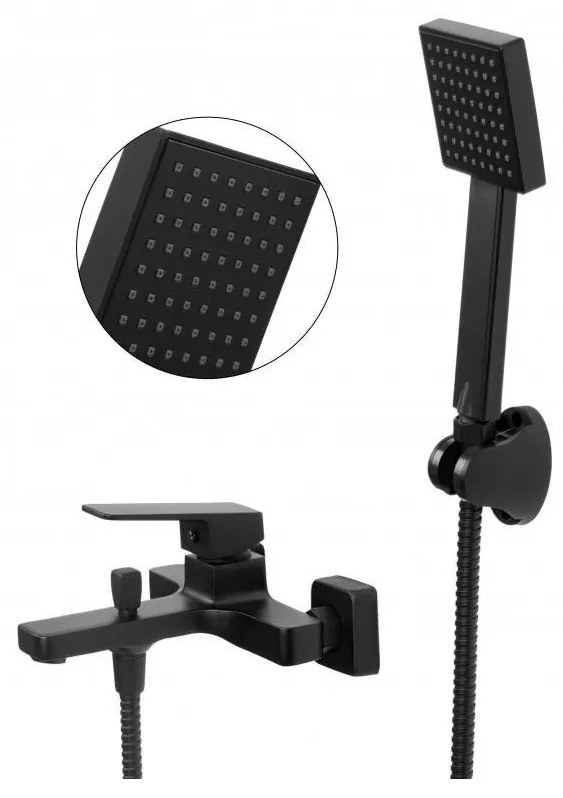 SARA FEKETE KÁDTÖLTŐ CSAPTELEP KÉZIZUHANY KÉSZLETTEL