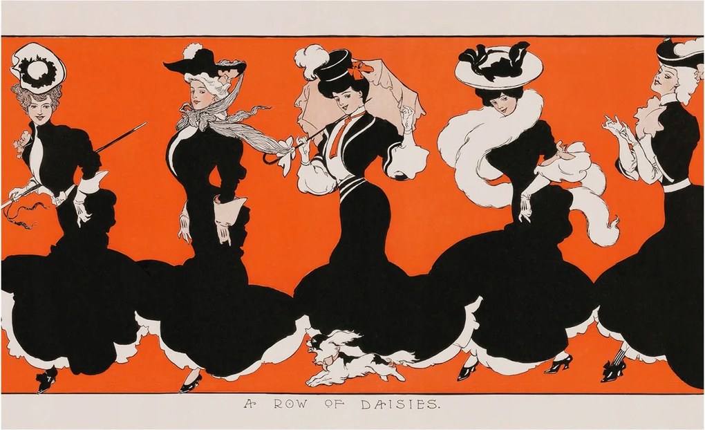 Flizelin tapéta Divatos 3D fali ragasztóval Női ruhák 416x254 Ragasztó