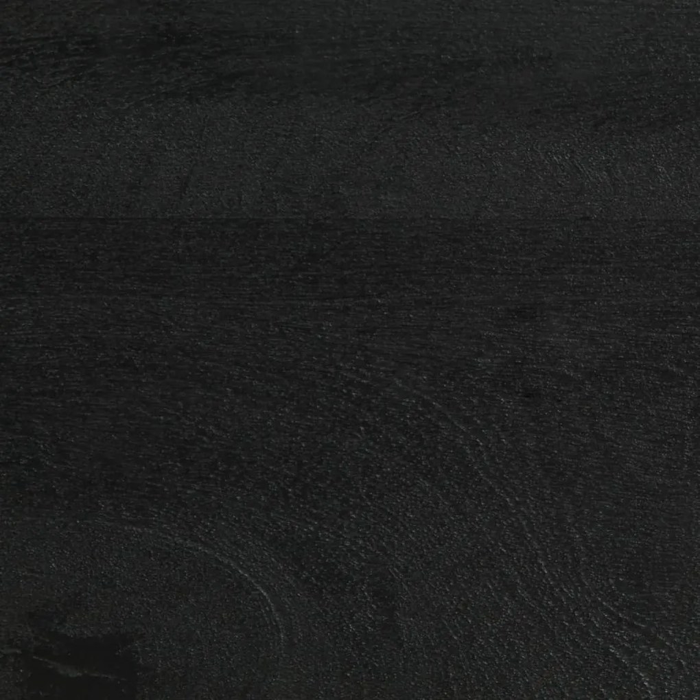fekete szerelt fa TV-szekrény 100 x 33 x 46 cm