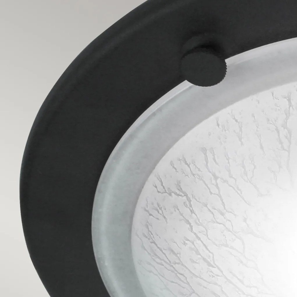 ELSTEAD BERWICK-F-BLACK BERWICK Ufo Lámpa Fekete E27 IP20