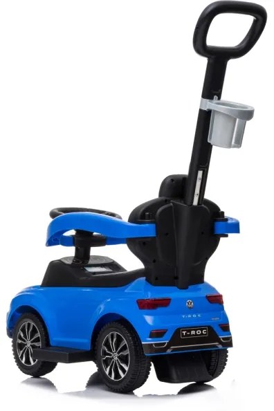 Push autó Volkswagen 3in1 2xAA kék/fekete
