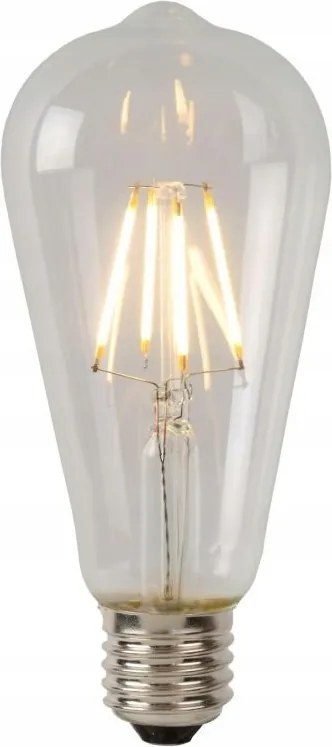 Fényerőszabályozható izzó ST64 Led E27 7W 2700K 1300lm Bulb 49089/07/60 Lucide