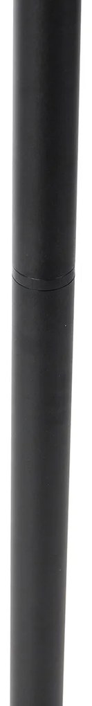 Okos kültéri állólámpa fekete 170 cm WiFi ST64-gyel - New Orleans