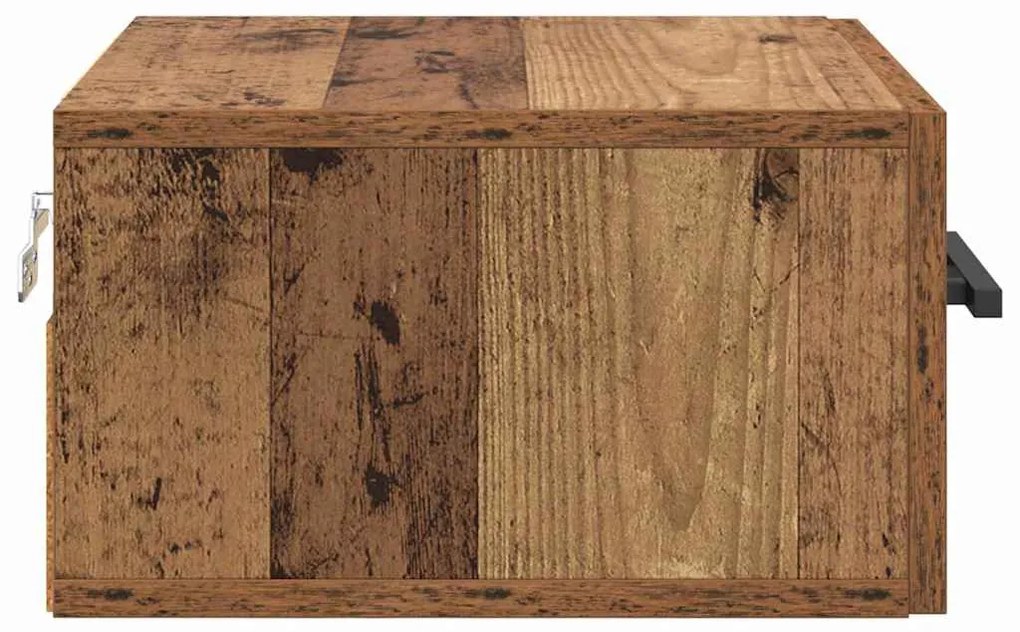Éjjeliszekrény Falra szerelhető Régi fa 35 x 35 x 20 cm Faanyag