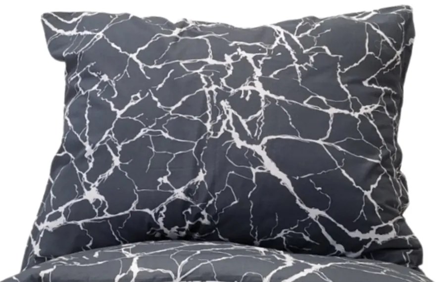Márvány deluxe TiaHome pamut lepedők - 1x Párna 90x70cm, 1x Paplan 140x200cm