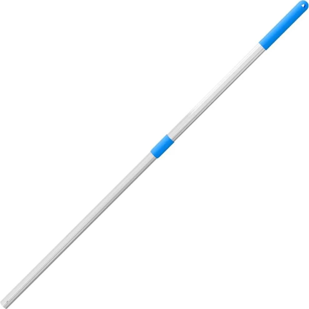 vidaXL fekete acél teleszkópos vasvillanyél