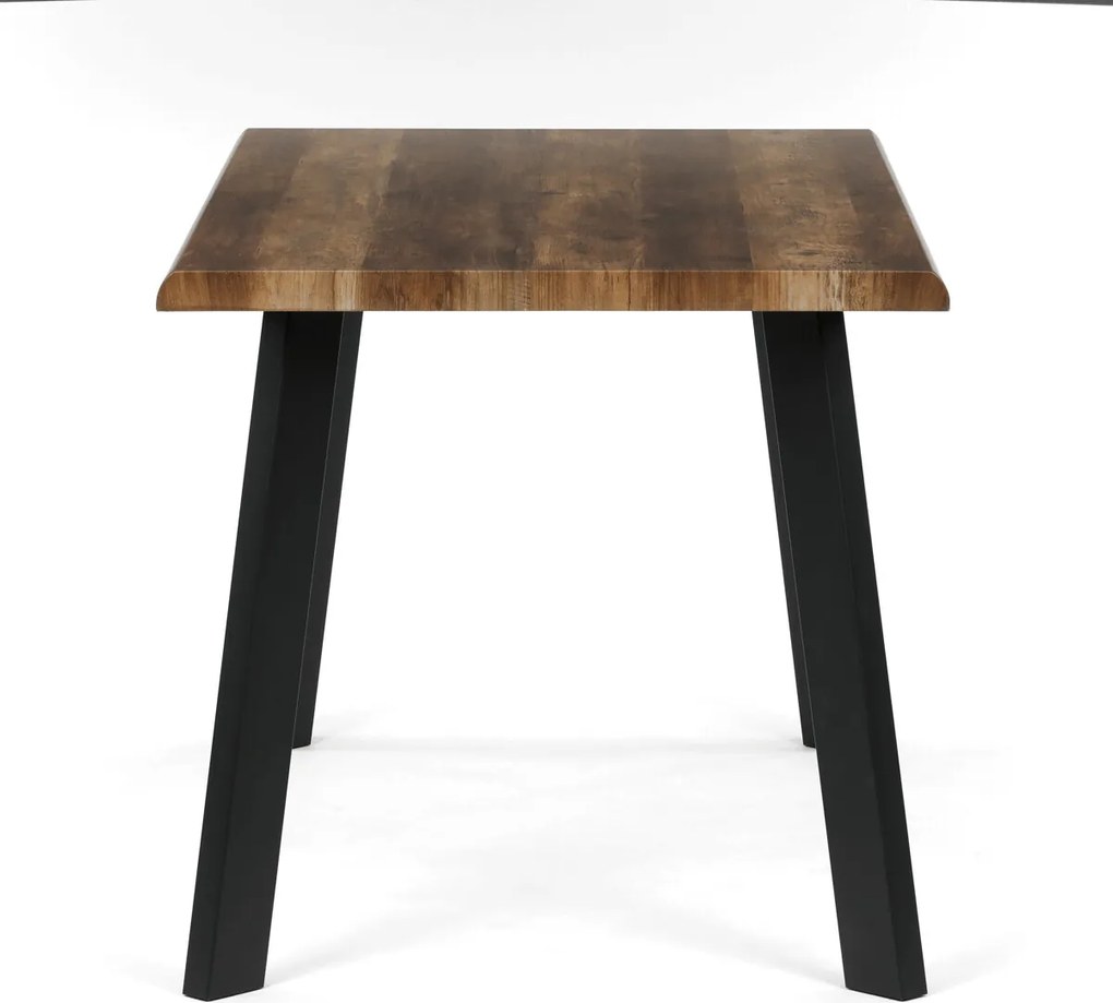 Jídelní stůl 140x80cm, mdf, old wood, HT-F4514 OLW