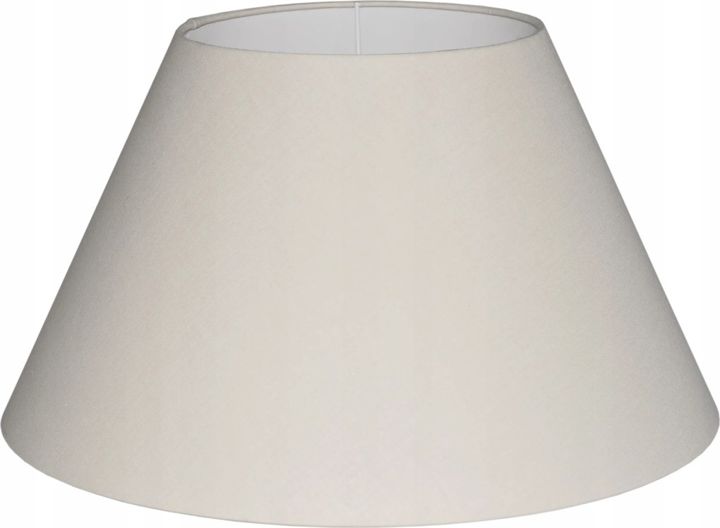 Stílusos Lámpaernyő Feltekerhető Szélek kúp lámpabúra 25 cm E27 Bézs Mirano