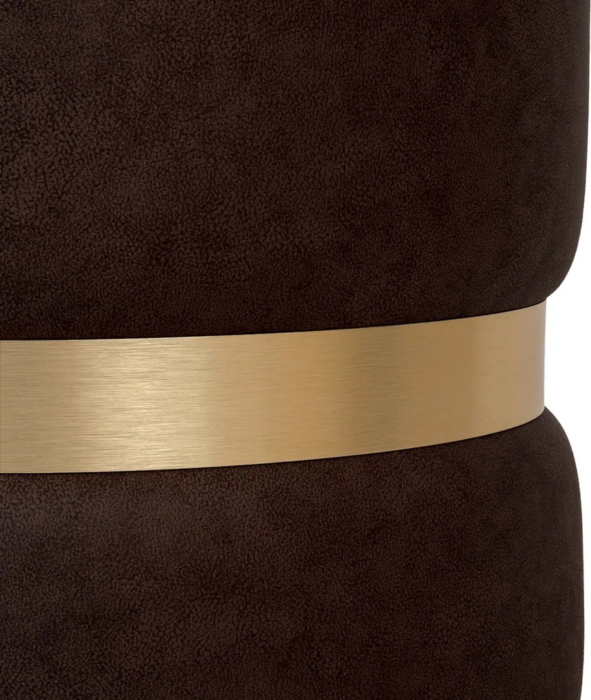Ring puff - arany gyűrű - M612 - barna R