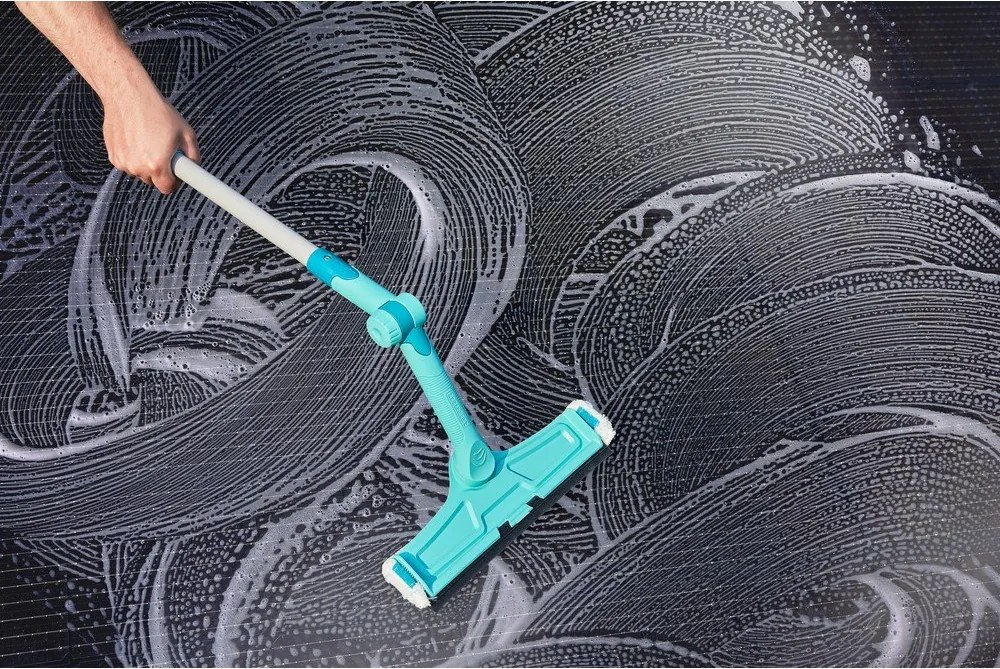 Zöld teleszkópos ablakmosó 71 cm 4in1 FlexReach – LEIFHEIT