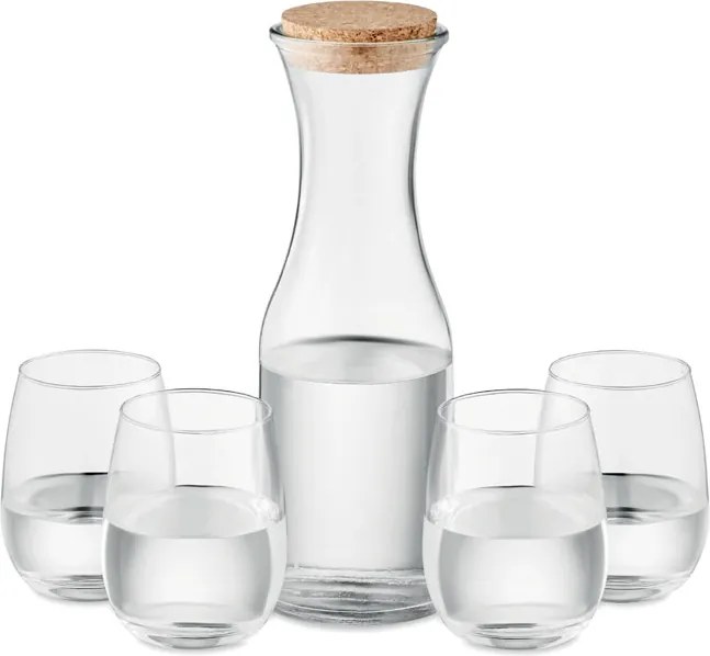 Ajándék szett 5 részes üveg italtartó szett