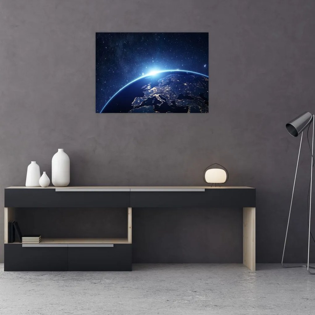 A Föld bolygó képe (70x50 cm)
