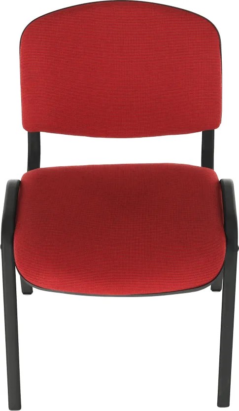 Irodai szék, piros, ISO NEW