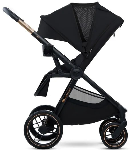 KINDERKRAFT - Kombinált babakocsi 2in1 NEA 2 Midnight fekete