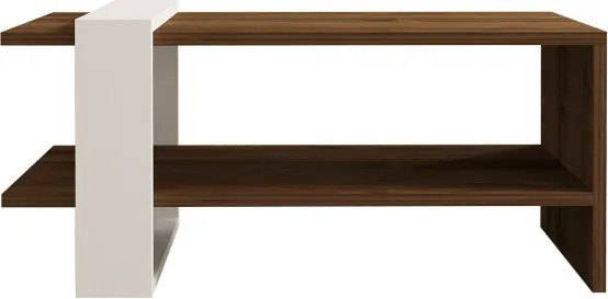 Gaye - Walnut, White
