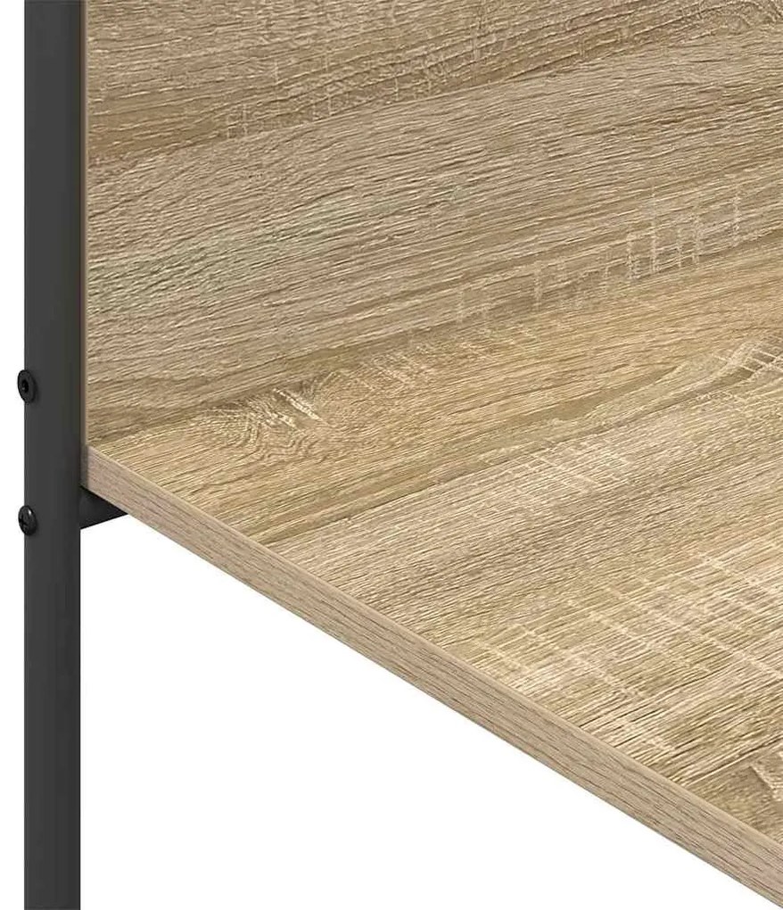 Ruhafogó polcokkal tárolóval Barna 120 x 44 x 160 cm Faanyag