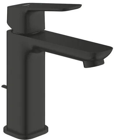 Mosdó csaptelep GROHE Cubeo leeresztőszeleppel fekete matt 1017492430