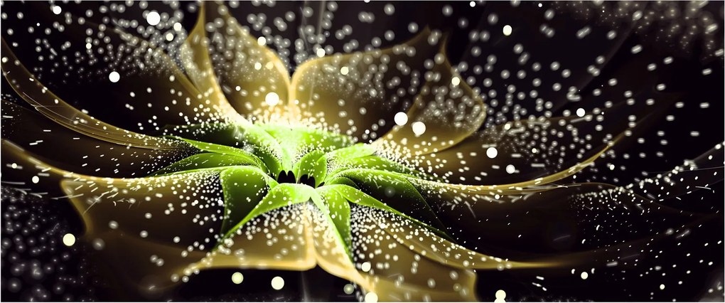 Kép - virág részlete (120x50 cm)