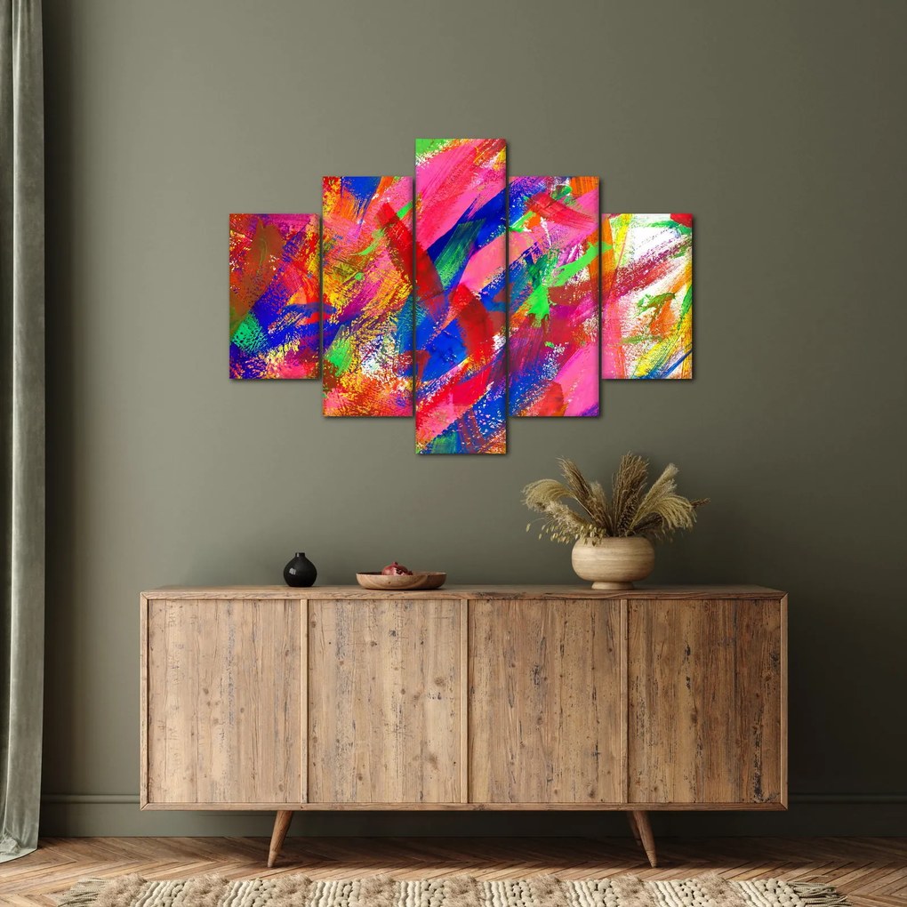 Kép - Színes absztrakció (150x105 cm)