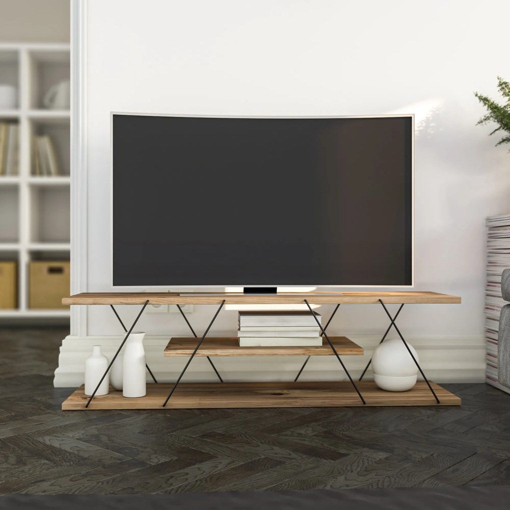 TV asztal/szekrény Cana (fekete). 1067232