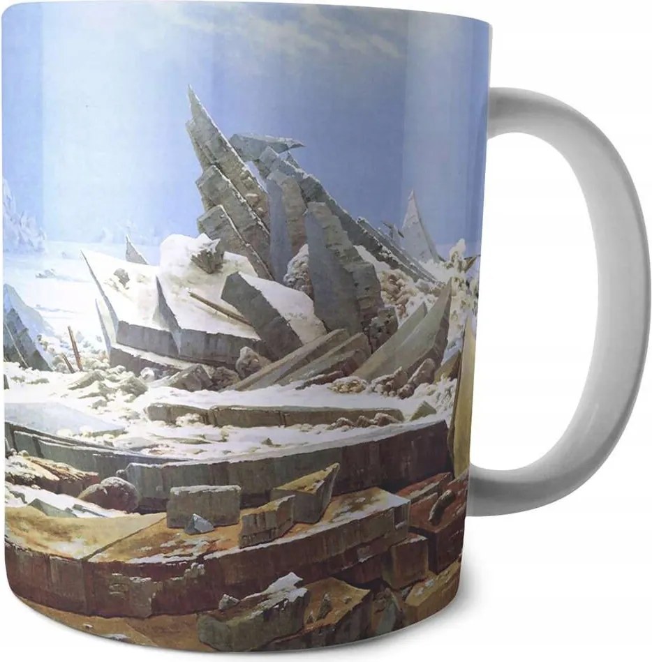 Bögre Jégtenger Caspar David Friedrich