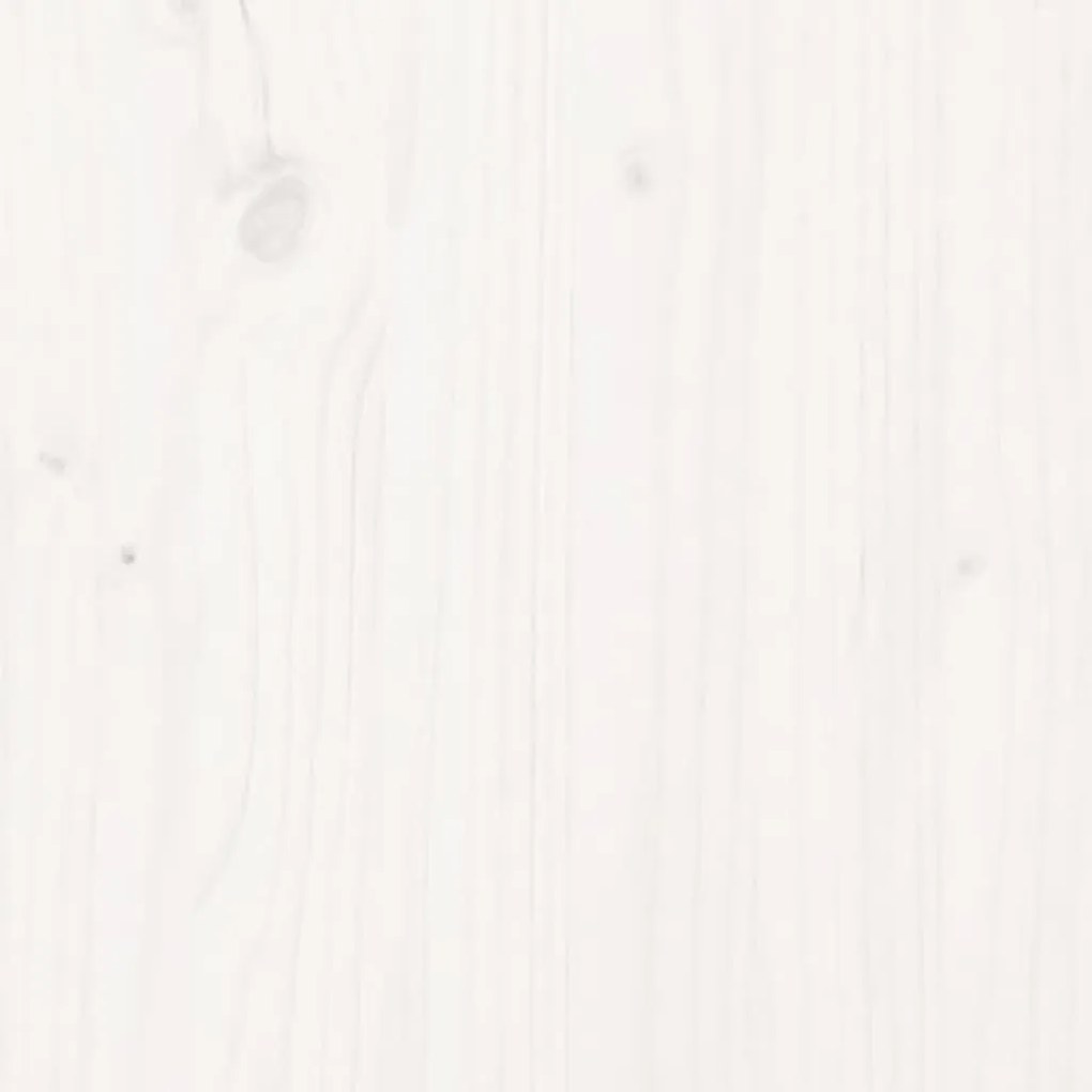 fehér tömör fenyőfa fali fejtámla 146 x 3 x 63 cm