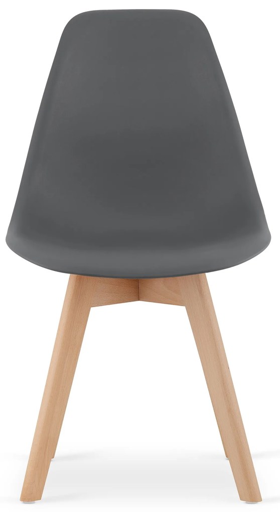 Sötétszürke KITO szék bükkfa lábakkal