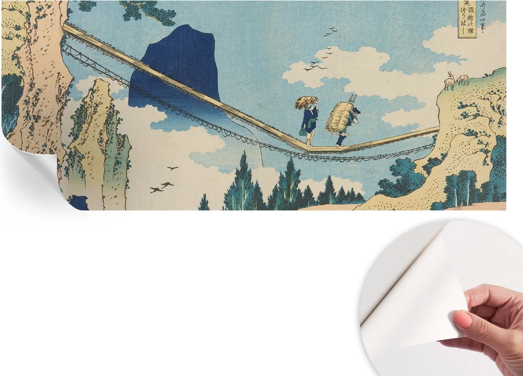 Öntapadós Dekoratív Fotótapéta Hálószobába Hegyi híd 250x104 cm