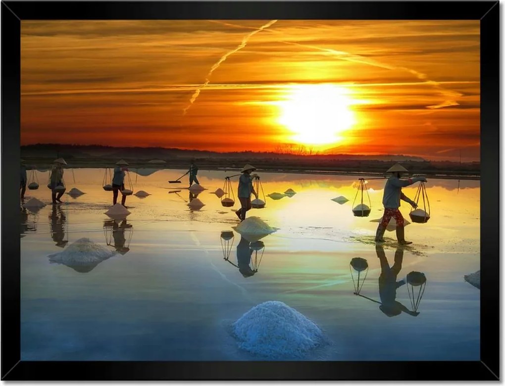 Poszterek keretben 40x30 Kilátás Tájkép