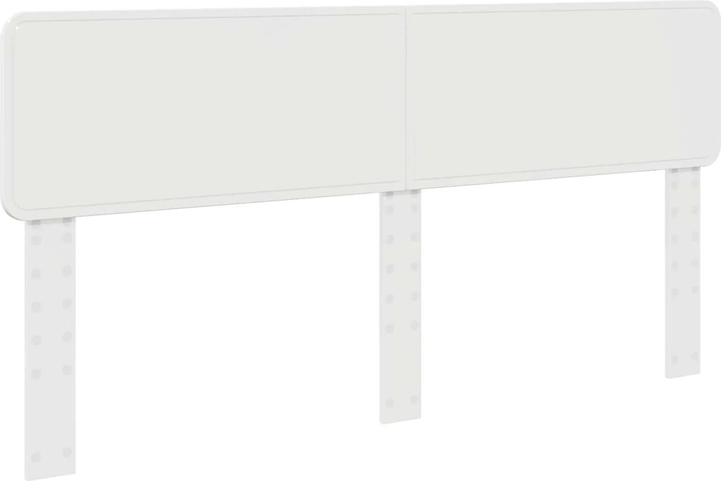 vidaXL Fejtámla Fehér 200 cm Faanyag