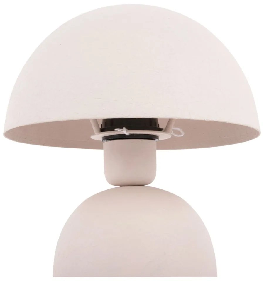 Krémszínű asztali lámpa (magasság 29 cm) Boaz – Leitmotiv