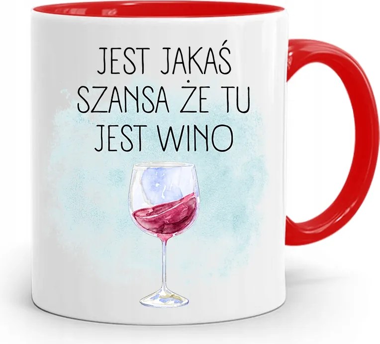 Piros Bögre Lányoknak Boros Esély Nyomtatott Fotóval