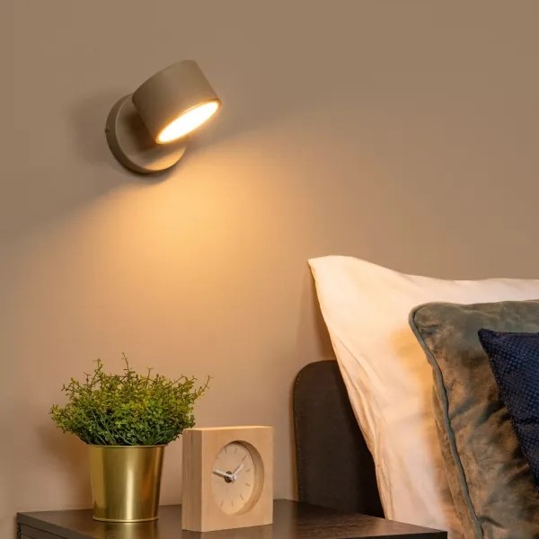 Lucide 44217/08/41 - LED fali spotlámpa GIAN LED/9W/230V bézs