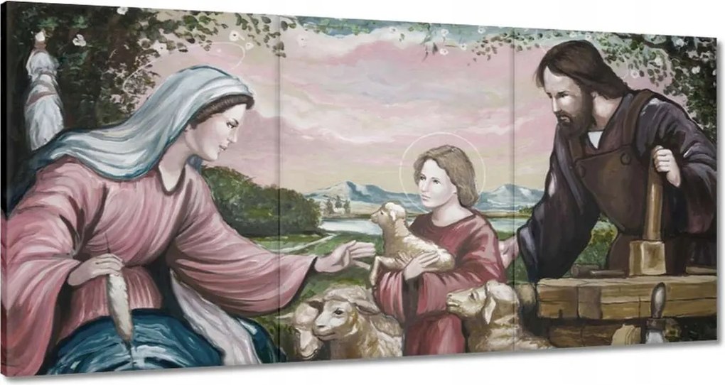 Vászonkép 60x30 Szent Család