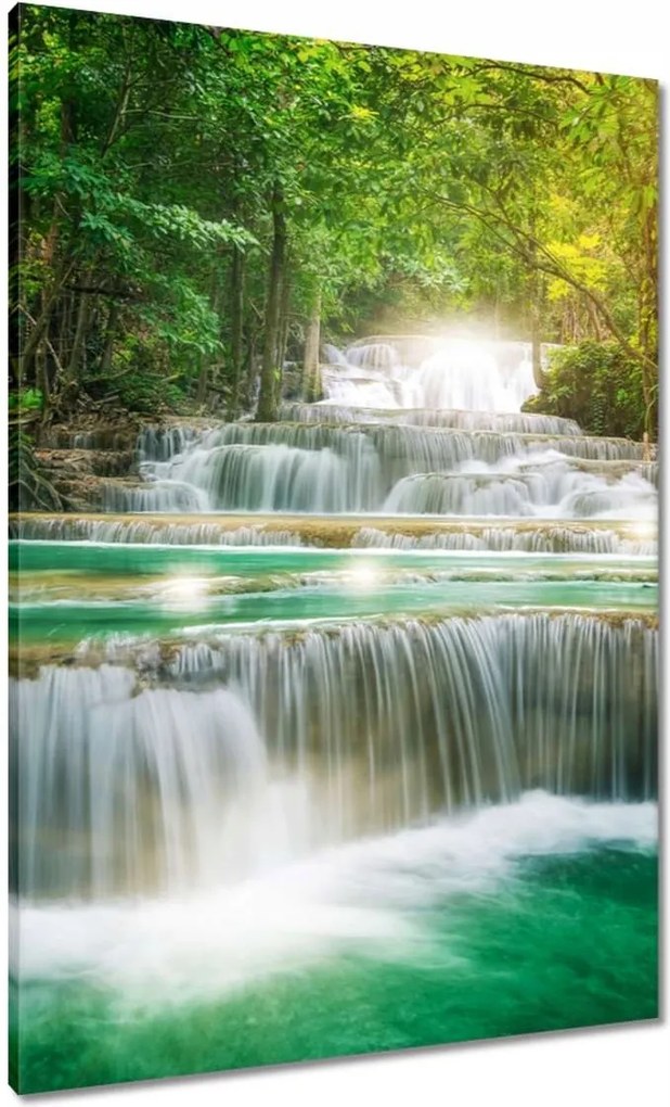 Vászonkép 70x100 Vízesés Ázsiában