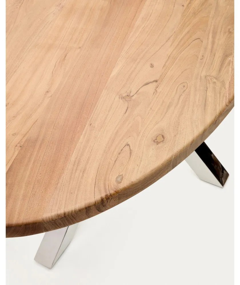 Étkezőasztal akácfa asztallappal 100x200 cm Argo – Kave Home