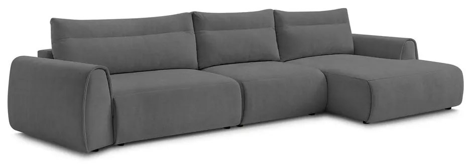 Szürke sarokkanapé Aden – Bobochic Paris
