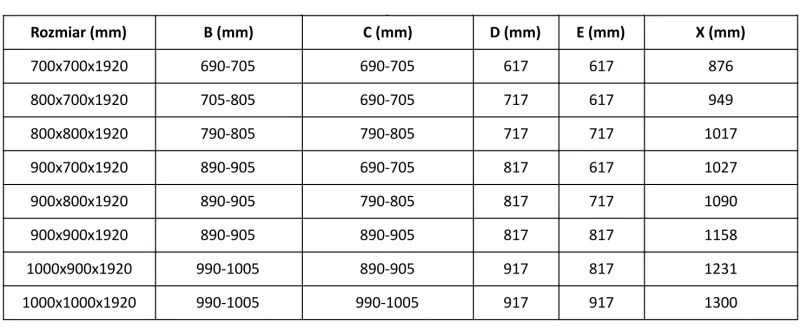 Mexen Pretoria Duo, 2 szárnyas zuhanykabin 100 (ajtó) x 100 (ajtó) cm, 6mm átlátszó üveg, arany profil, 852-100-100-50-00-02