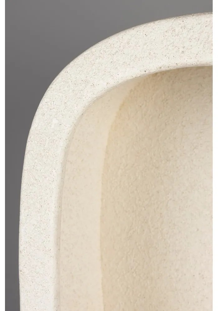 Krémszínű többszintes fali polc 23 cm Veda – Dutchbone