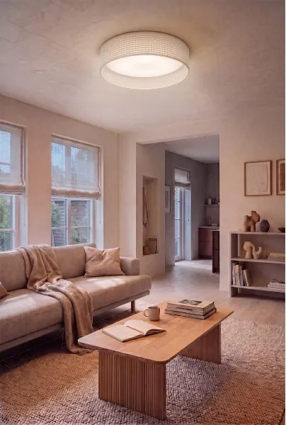Brilagi-LED dimmelhető lámpa VELVET SM. VARI 24W/230V 3000-6500K átm. 45 cm krémszínű + távirányító