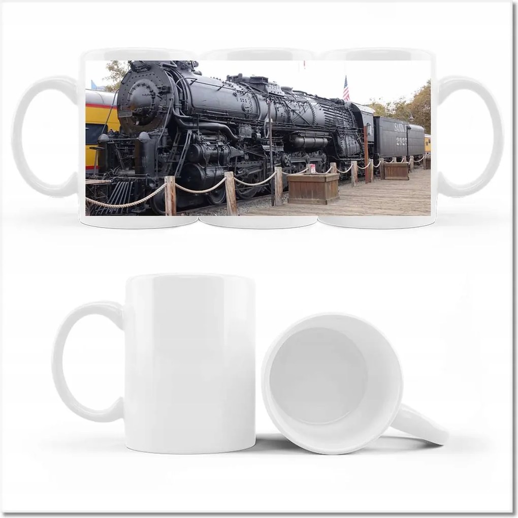 Fotó bögre Vonat Mozdony Pár