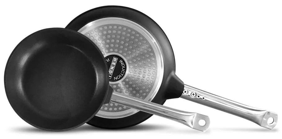 Classic fekete serpenyő tapadásmentes bevonattal, ø 25 cm - Hendi