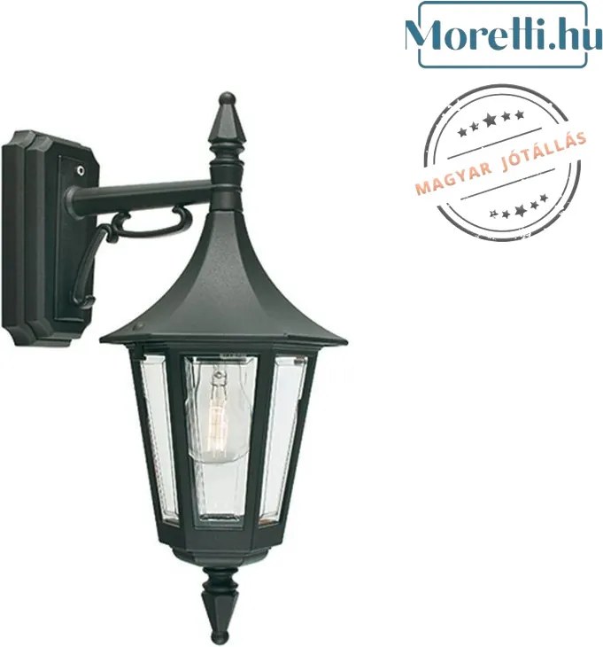 NORLYS 2591B RIMINI Klasszikus Kültéri Fali Lámpa E27 IP54
