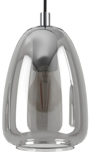 Eglo 98616 - Csillár zsinóron ALOBRASE 4xE27/40W/230V