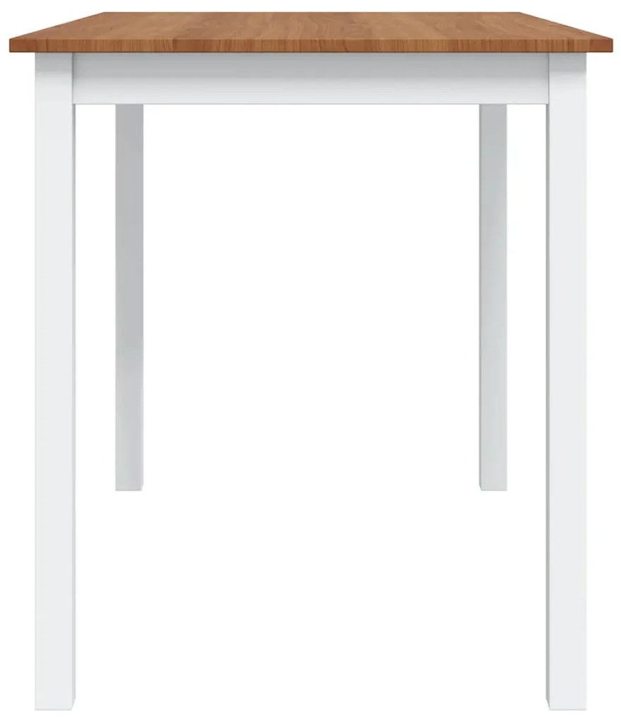 Fából Készült Asztal 4 Fából Készült Székkel / étkező garnitúra Barna