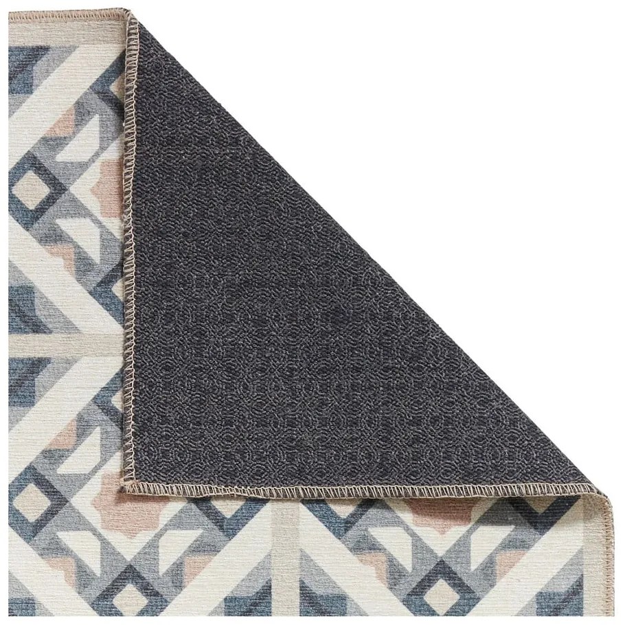 Szürke-krémszínű mosható futószőnyeg 61x170 cm Victoria Orange – Think Rugs