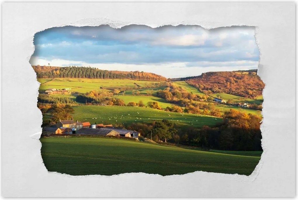 Poszterek 90x60 Hegyi völgy