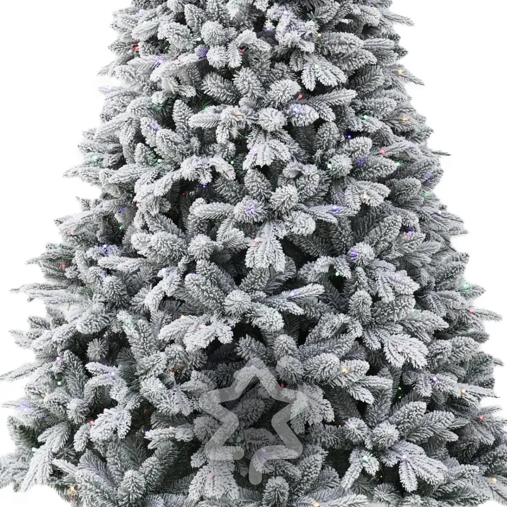 Fehér Lucfenyő 350 LED 180 cm