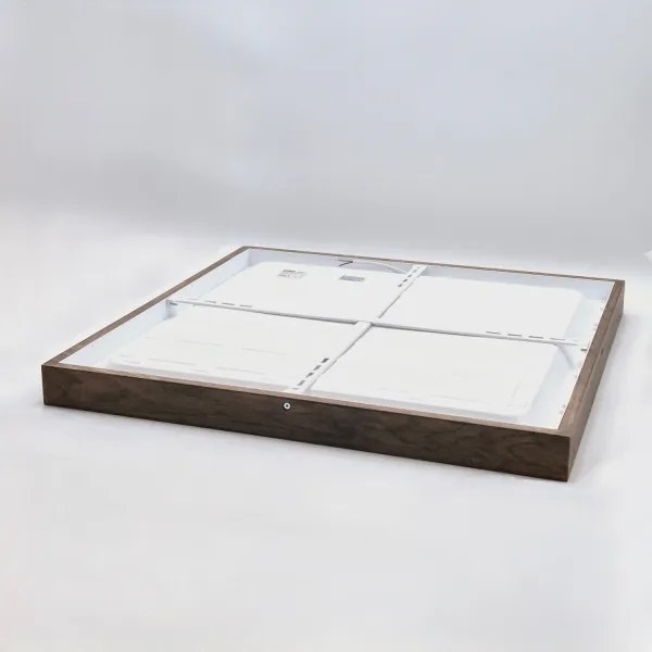 Brilagi-LED Fürdőszobai lámpatest WOODY FRAME LED/50W/230V 60x60 cm IP44 tölgy dió