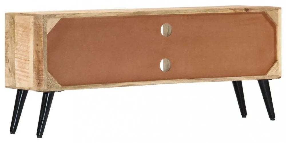 tömör mangófa TV-szekrény 115 x 30 x 47 cm